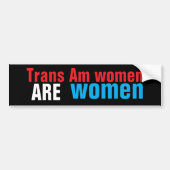Trans Am Women Autoaufkleber (Vorne)