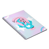 Trans art design on spiral notebook notizblock (Rechte Seite)