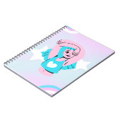 Trans art design on spiral notebook notizblock (Linke Seite)