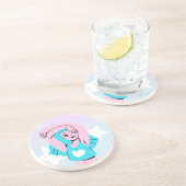 trans art on sandstone coaster getränkeuntersetzer (Seite)