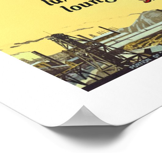 Trans Australian Railway Poster (Ecke)