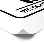 Trans Bad Sign Poster (Ecke)