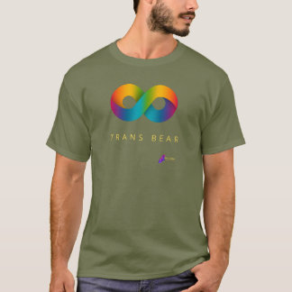 Trans Bear - T - Shirt (dunkel)