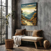 Trans Bhutan Trail Bhutan Destination Canvas Print Leinwanddruck