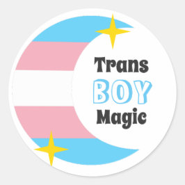 Trans Boy Magic Stickers
