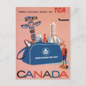Trans-Canada Air Lines Postkarte (Vorderseite)