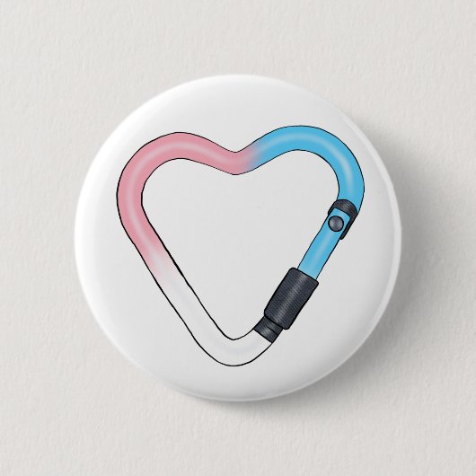 Trans Carabiner Button (Vorderseite)