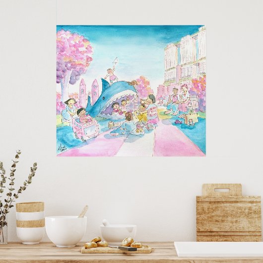 Trans City Park Poster (Küche)