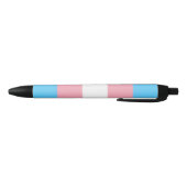 Trans-Fahne auf Stift (Unterseite)