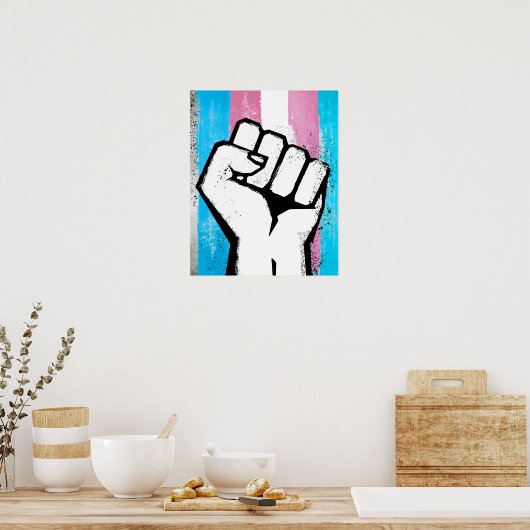 TRANS FIST POSTER (Küche)