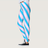 Trans Flag Art Leggings (Links)