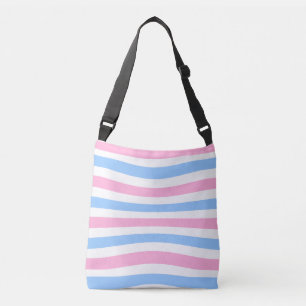 Trans Flag Crossbody Bag Tragetaschen Mit Langen Trägern