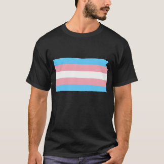 Trans Flag Kansas LGBT Pride Unterstützung retro T-Shirt