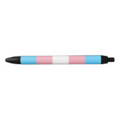 trans flag on pen  kugelschreiber (Vorderseite)