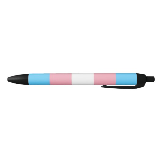 trans flag on pen  kugelschreiber (Unterseite)