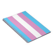 TRANS FLAG ORIGINAL -.pnng Notizblock (Rechte Seite)