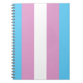 TRANS FLAG ORIGINAL -.pnng Notizblock (Vorderseite)
