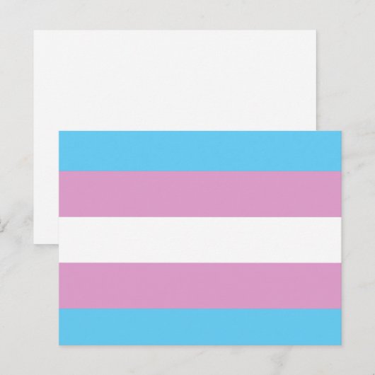 TRANS FLAG ORIGINAL -.pnng Postkarte (Vorne/Hinten)