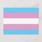 TRANS FLAG ORIGINAL -.pnng Postkarte (Vorderseite)