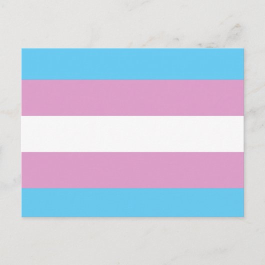 TRANS FLAG ORIGINAL -.pnng Postkarte (Vorderseite)