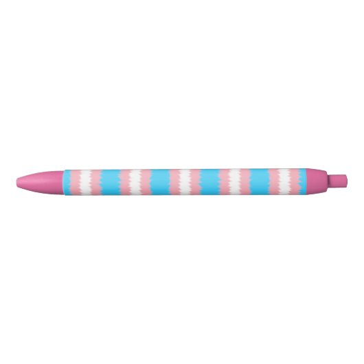 Trans Flag Pen Kugelschreiber (Vorderseite)