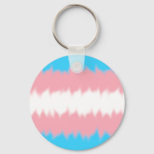 Trans Flag Schlüsselanhänger