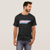 Trans Flagennessee LGBT Pride Support family T-Shirt (Vorne ganz)