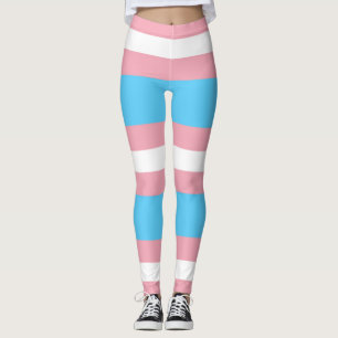 Trans Flagge Leggings