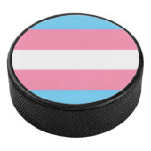 Trans-Flaggenstil Puck (3/4)