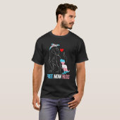 Trans Freie Mama Hugs Dinosaur Rex Mama Transgende T-Shirt (Vorne ganz)