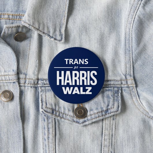 Trans für Harris Walz Button (Beispiel)