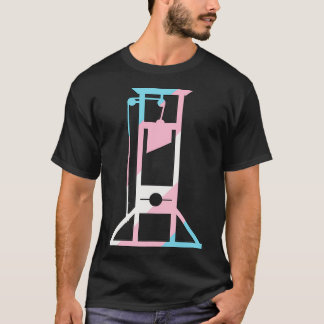 trans guillotine die Lösung für Regenbogenkapitali T-Shirt