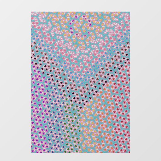 Trans-Hat-Progress-Markierung Fensteraufkleber (Blatt)