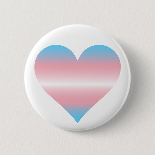 Trans Heart Button (Vorderseite)