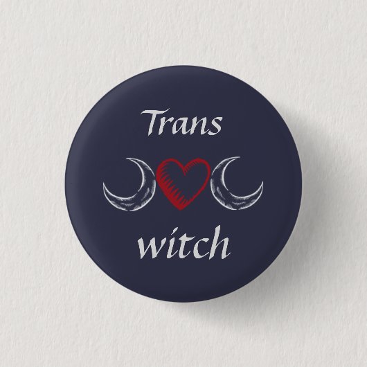 Trans* Hexe Button (Vorderseite)