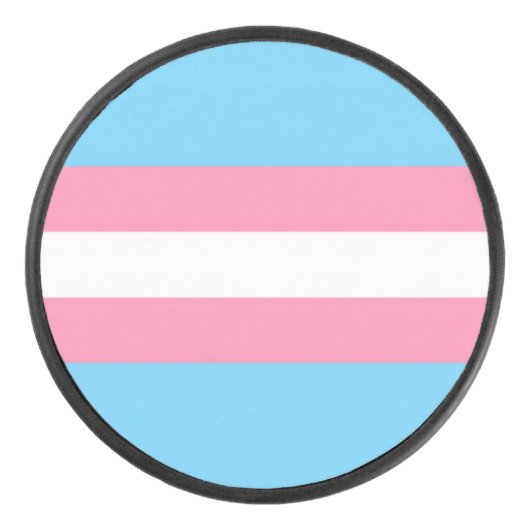 Trans-Hockey-Puck Eishockey Puck (Vorderseite)