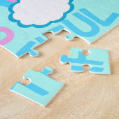 Trans ist wunderschön Transgender Rainbow Puzzle (Seite)