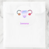 Trans Jewterus Sticker (Tasche)