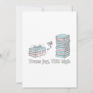 Trans Joy, TBR High – LGBTQ Reading Pride  Einladung