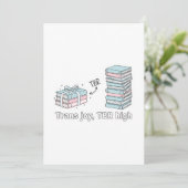 Trans Joy, TBR High – LGBTQ Reading Pride Einladung (Stehend Vorderseite)