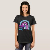 Trans Kid Pride Lgbt Rainbow schützen T-Shirt (Vorne ganz)