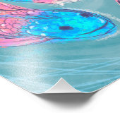 Trans Koi Fotodruck (Ecke)