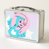 Trans-Kunst auf Lunchbox (Vorderseite)