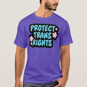 Trans Lives Transgender schützen T-Shirt