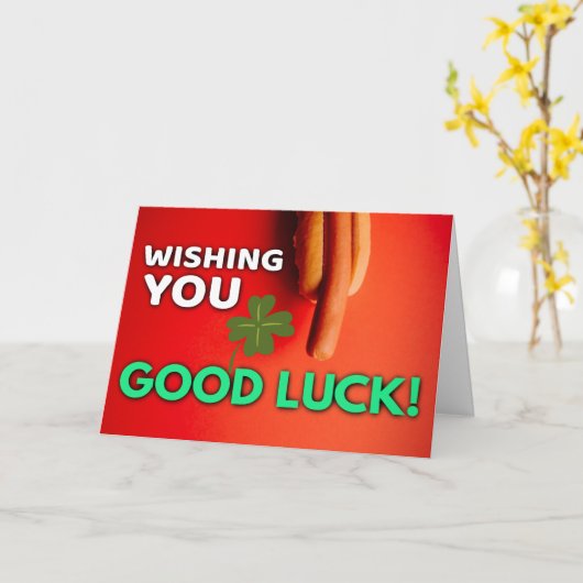 Trans Lower Operation Viel Glück Karte (Gelbe Blume)