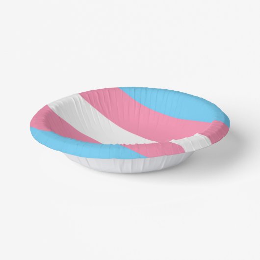 trans paper plate party decor pappteller (Gewinkelt)