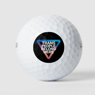 Trans People gehören zu den stolzen Schwulenrechte Golfball