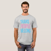 TRANS PERSONEN GEHÖREN T-Shirt (Vorne ganz)