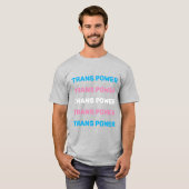 Trans-Power T-Shirt (Vorne ganz)