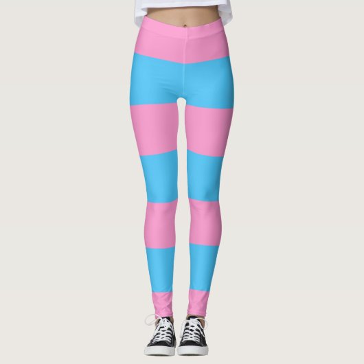 Trans Pride (1999 historisch) Leggings (Vorderseite)